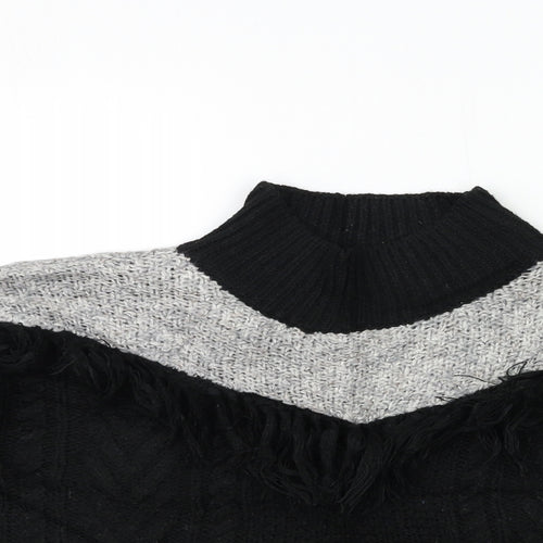 Marks and Spencer Womens Black  Knit Pullover Jumper Size L