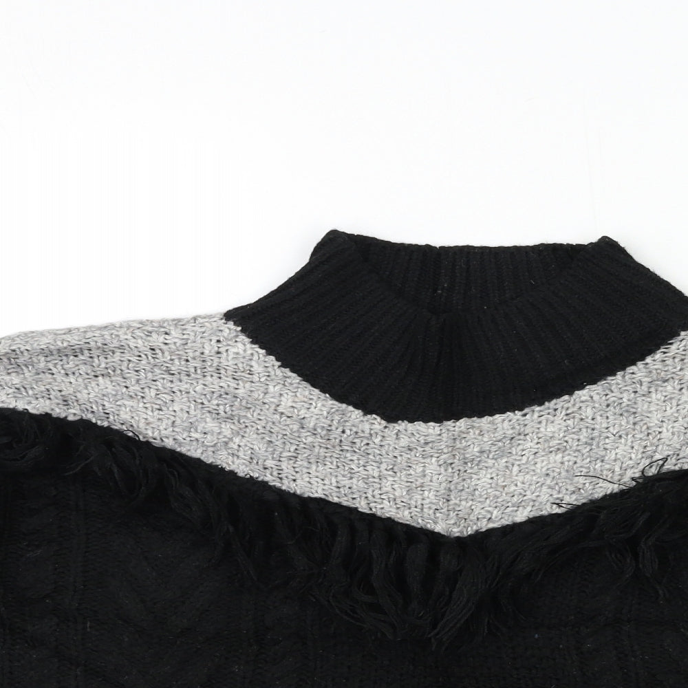 Marks and Spencer Womens Black  Knit Pullover Jumper Size L