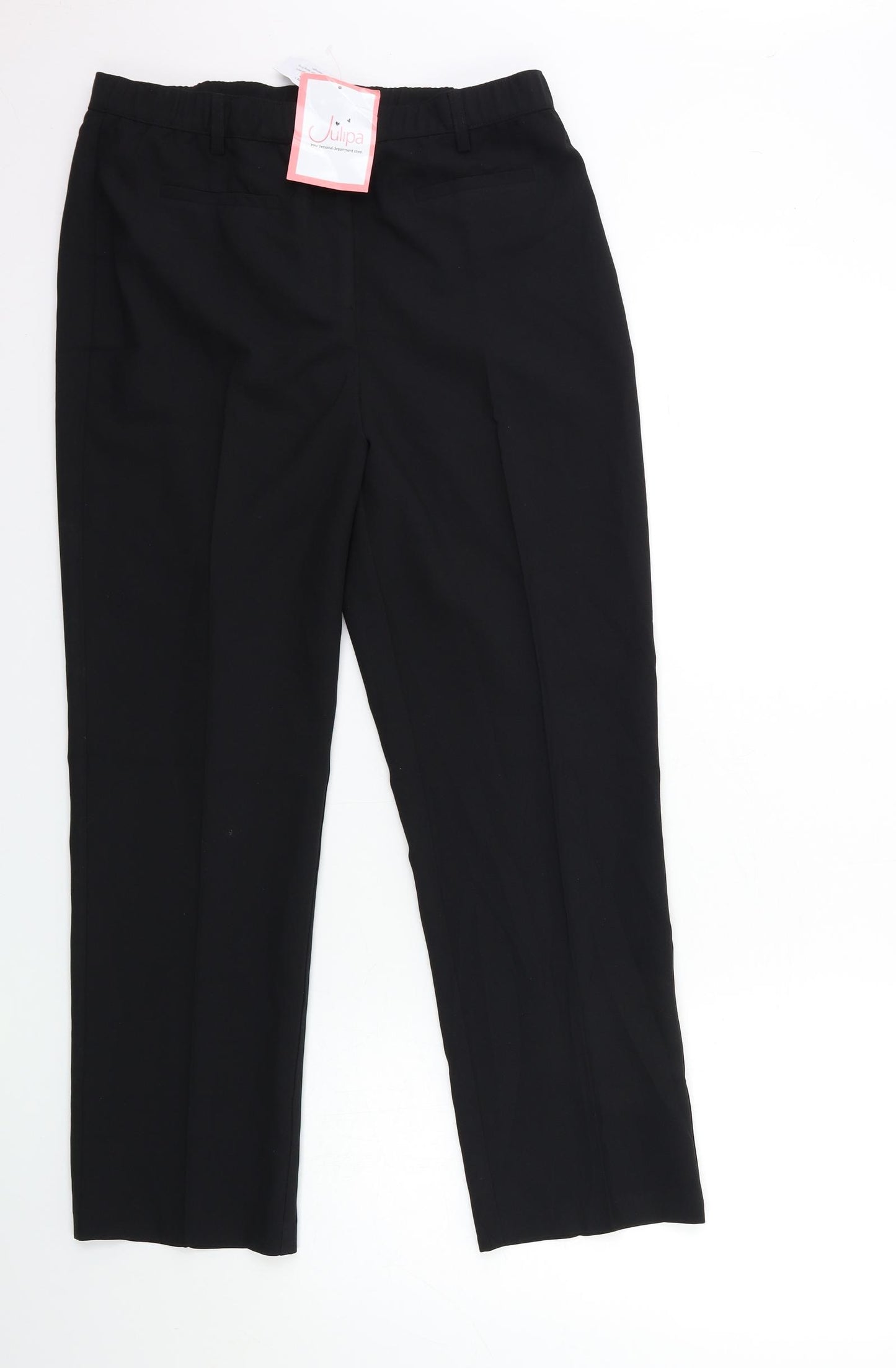 JULIPA Womens Black   Trousers  Size 14 L28 in