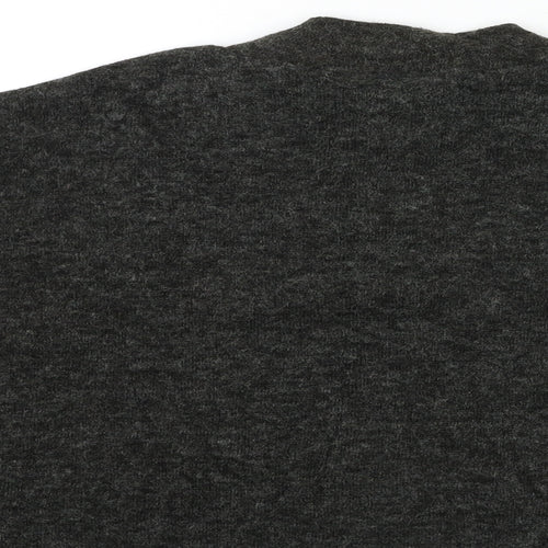 H&M Womens Black  Knit Pullover Jumper Size S