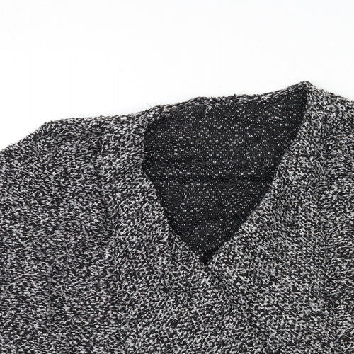 Dorothy Perkins Womens Grey  Knit Cardigan Jumper Size 14