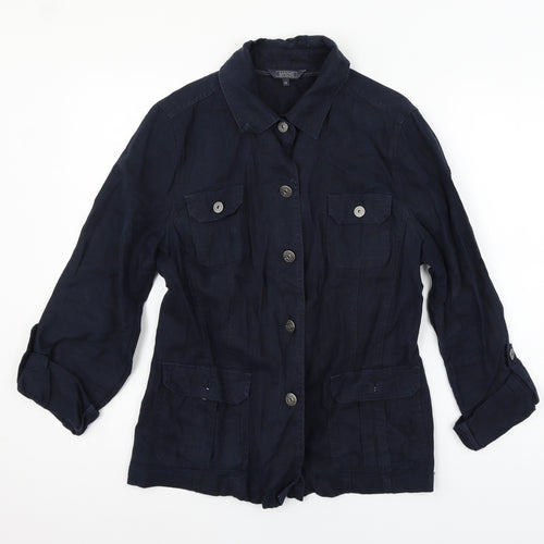 Debenhams Womens Blue   Jacket  Size 14