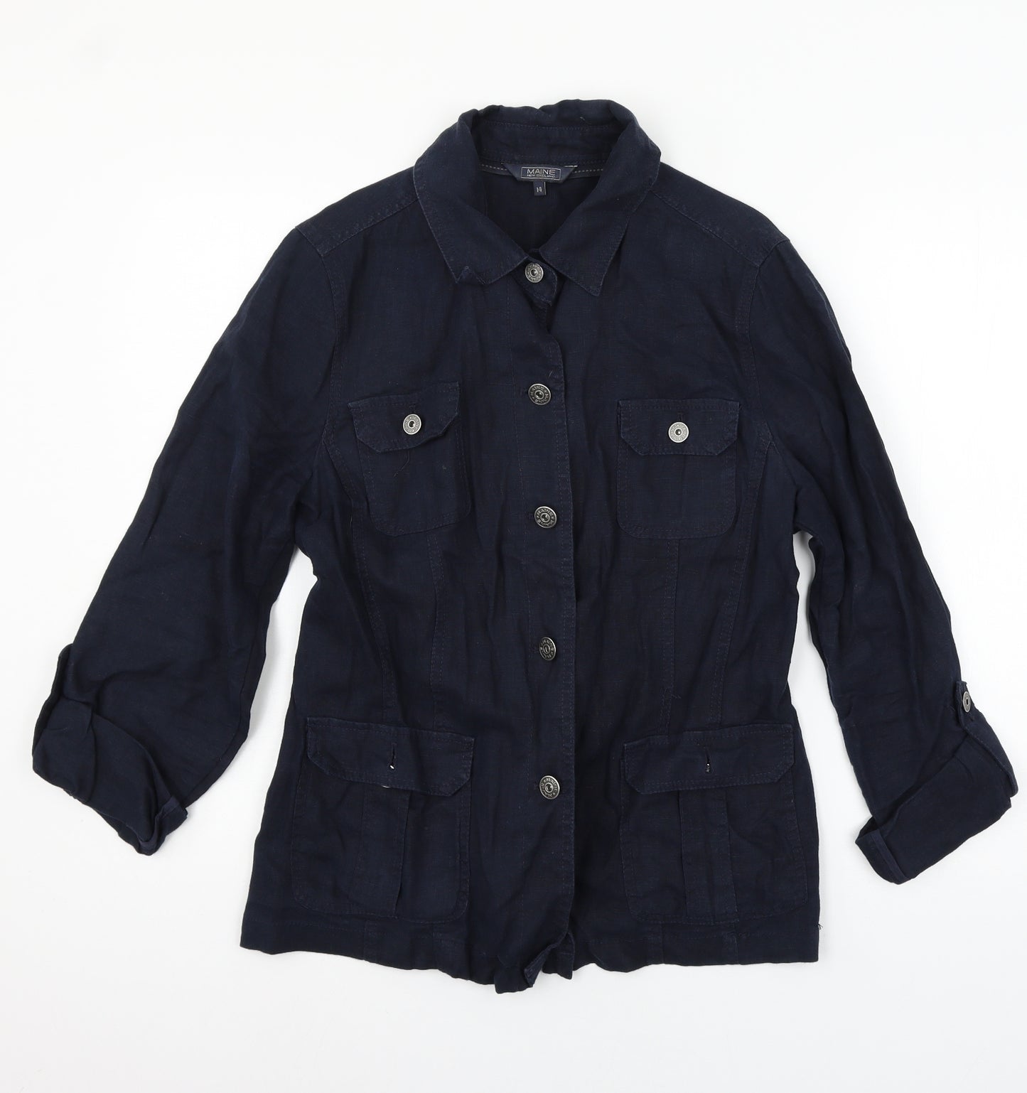 Debenhams Womens Blue   Jacket  Size 14