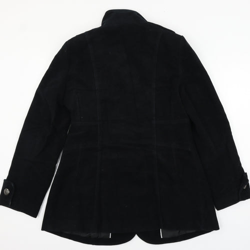 NEXT Womens Black  Velour Jacket  Size 14