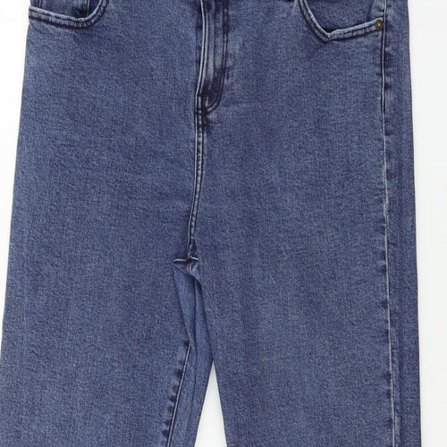 George Womens Blue  Denim Straight Jeans Size 16 L27 in