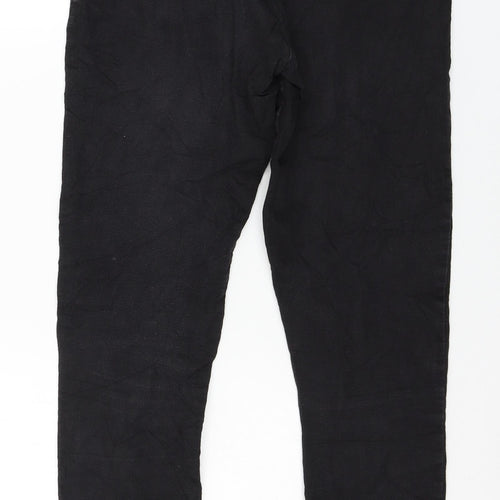 Crop Womens Black  Denim Jegging Jeans Size 10 L27 in