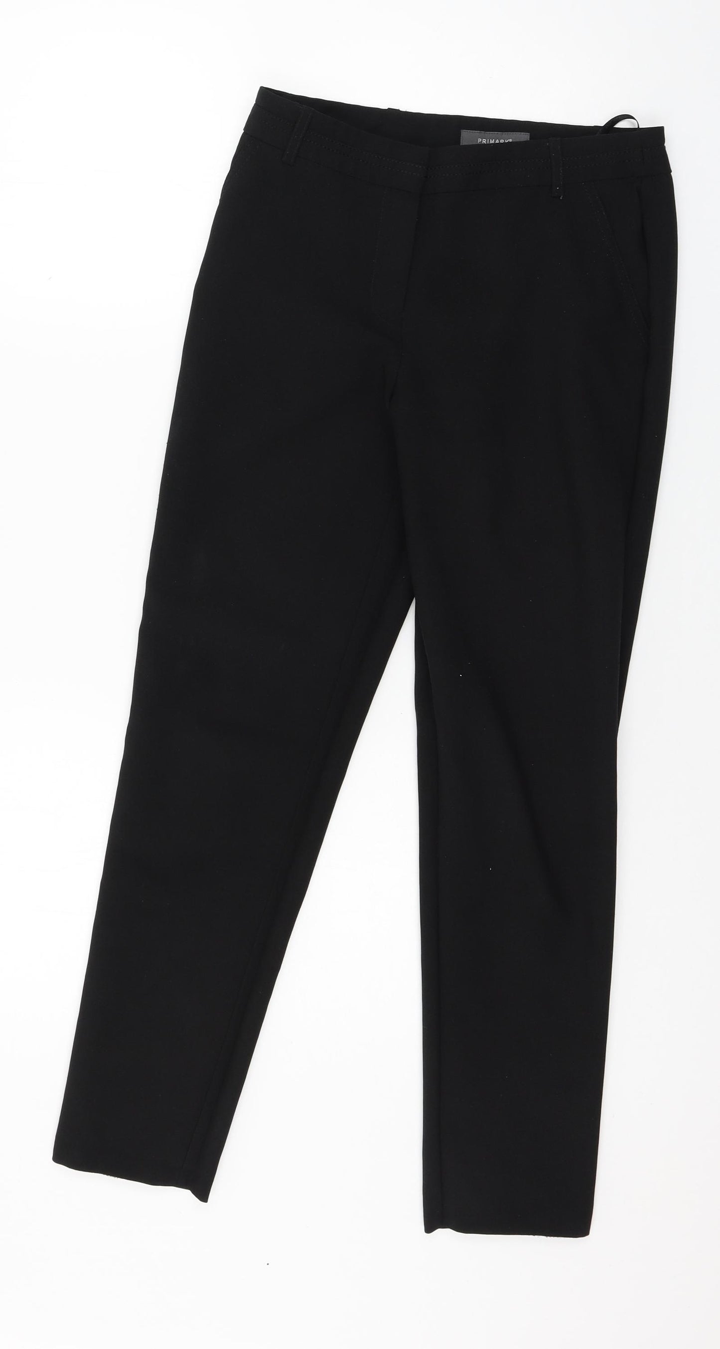 Primark Womens Black   Trousers  Size 6 L27 in