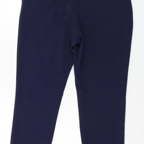 Marks and Spencer Womens Blue   Trousers  Size 12 L22 in