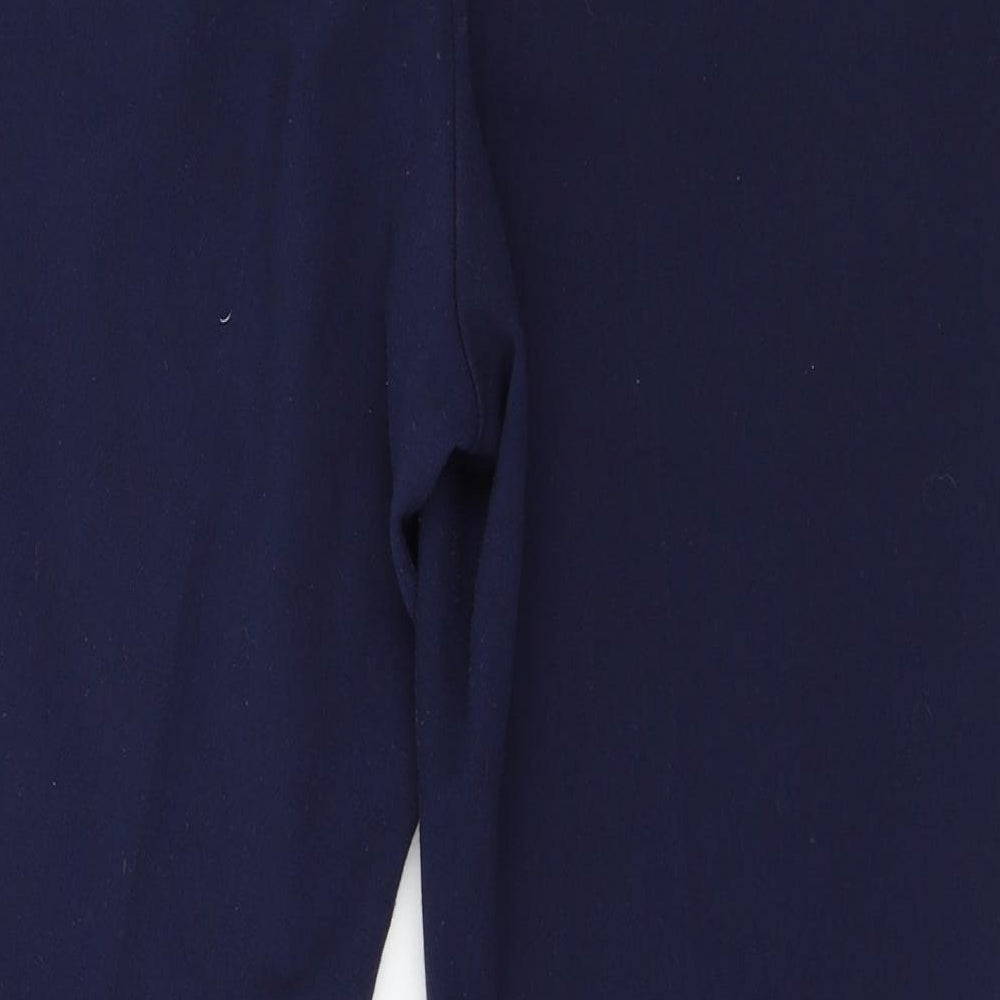Marks and Spencer Womens Blue   Trousers  Size 12 L22 in