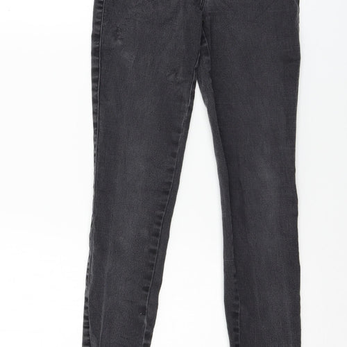 Only Womens Grey  Denim Skinny Jeans Size S L29 in