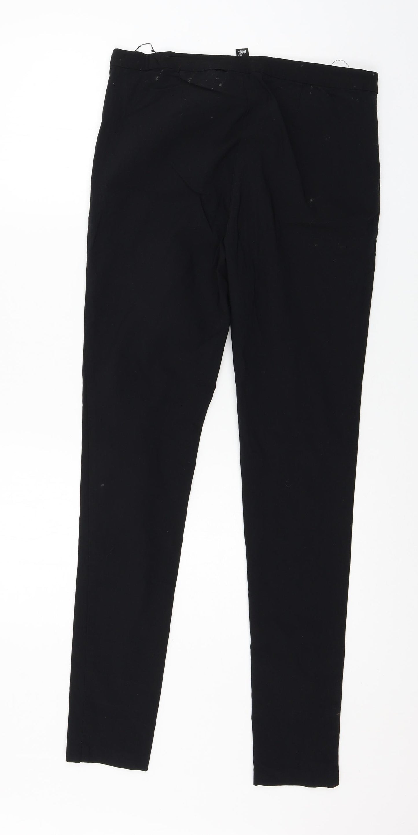 New Look Womens Black   Trousers  Size 12 L29 in