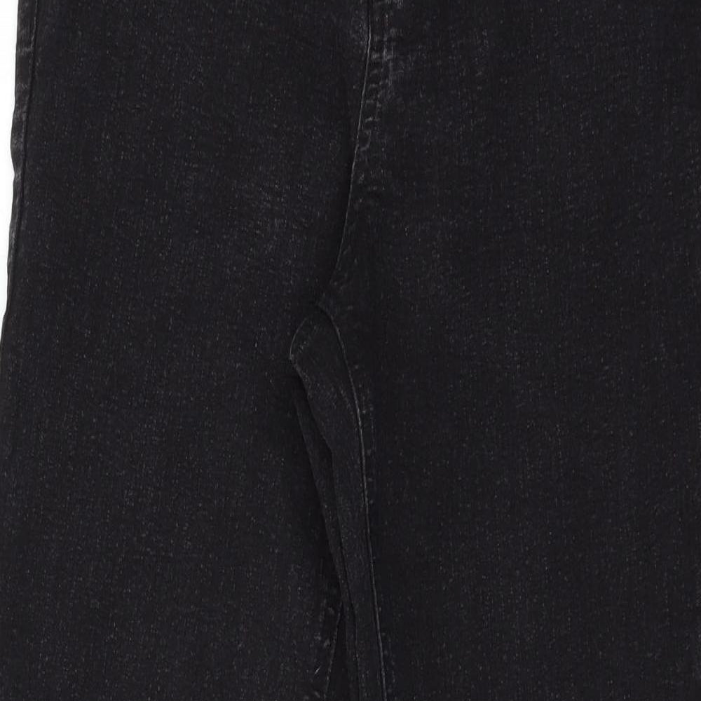 George Womens Black  Denim Skinny Jeans Size 12 L27 in