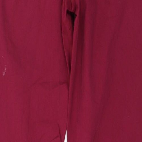 Gina Benotti Womens Purple   Trousers  Size 10 L31 in