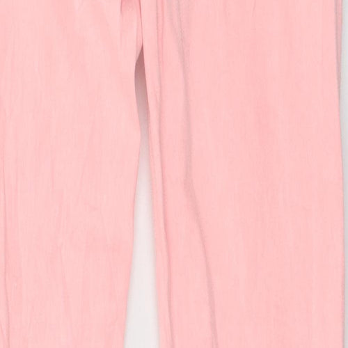 Review Womens Pink  Denim Skinny Jeans Size 28 in L28 in