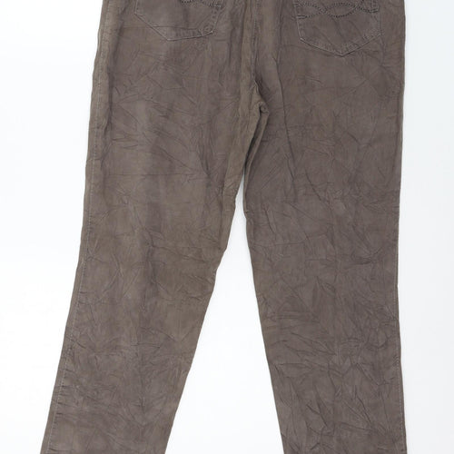 LAURA DI SARPI Womens Grey   Trousers  Size 32 in L28 in