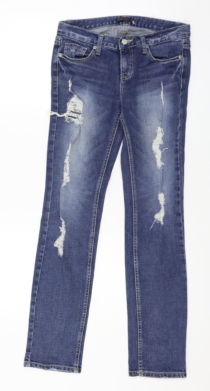 J.Dress Womens Blue  Denim Skinny Jeans Size 30 in L30 in