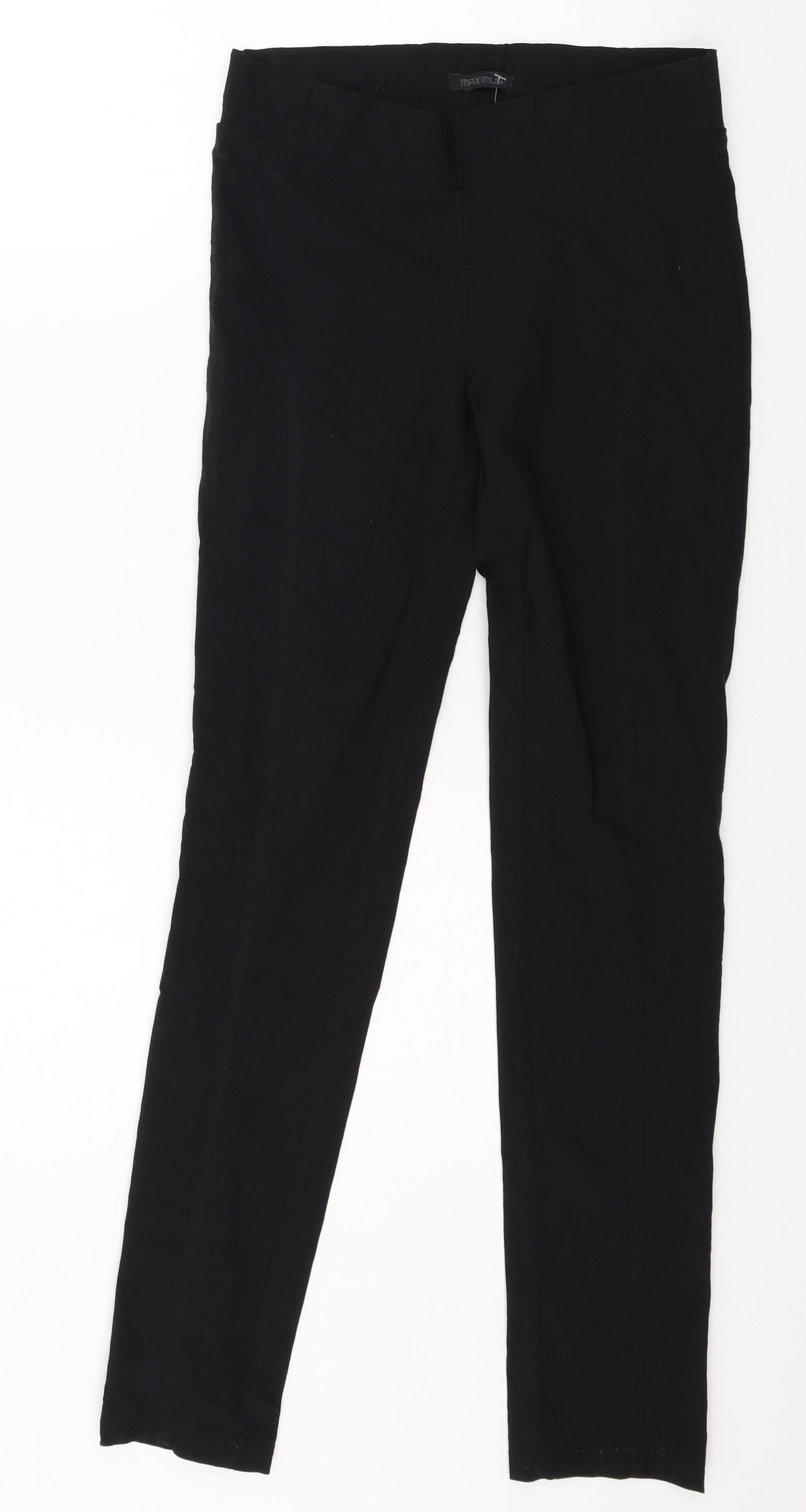 Maximus Womens Black   Trousers  Size S L28 in