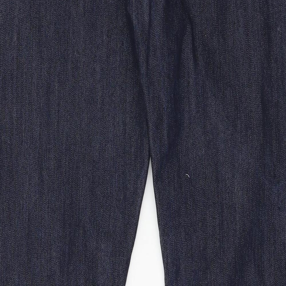 George Womens Blue  Denim Straight Jeans Size 14 L32 in