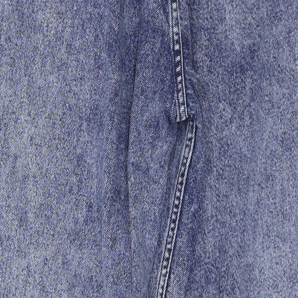 Select Womens Blue  Denim Straight Jeans Size 14 L26 in
