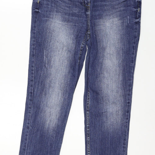 Cecil Mens Blue  Denim Straight Jeans Size 30 in L27 in
