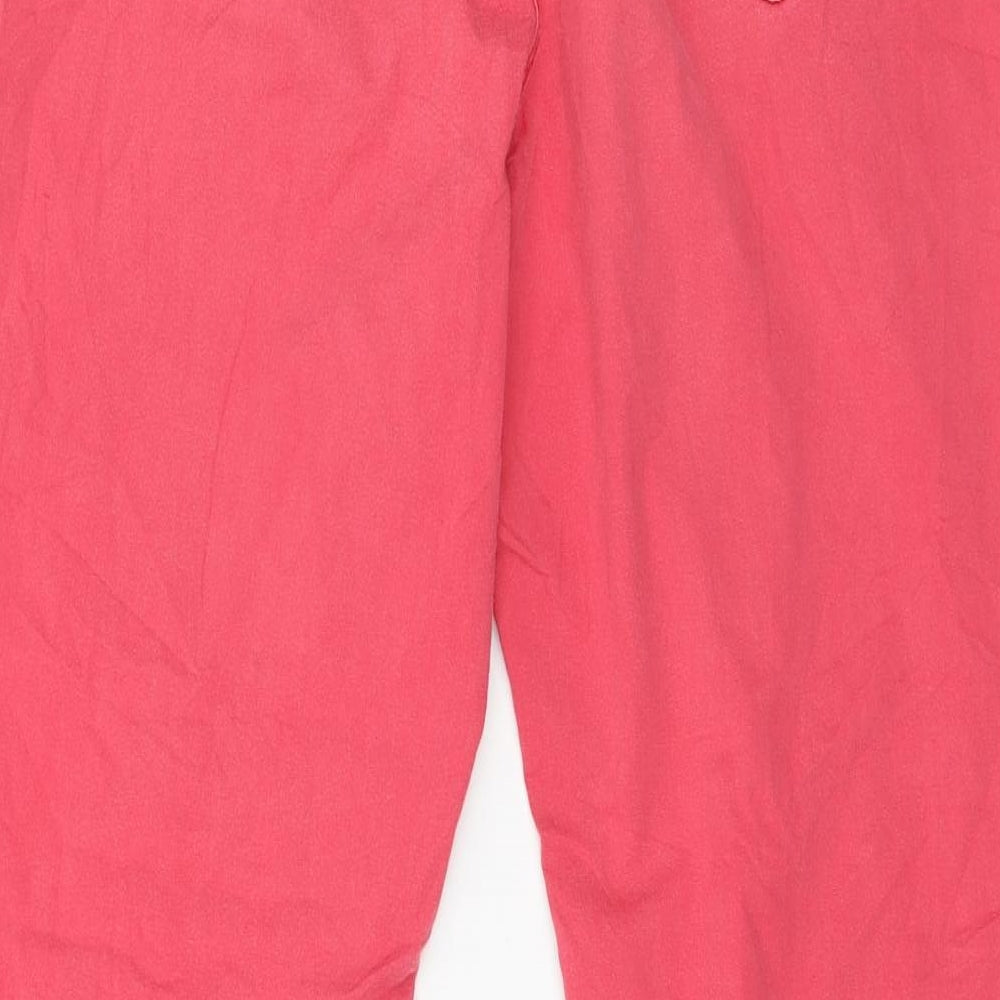 Gina Benotti Womens Pink  Denim Straight Jeans Size 12 L29 in