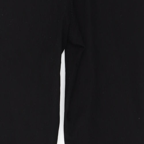 Denim & Co. Womens Black  Denim Skinny Jeans Size 10 L25 in