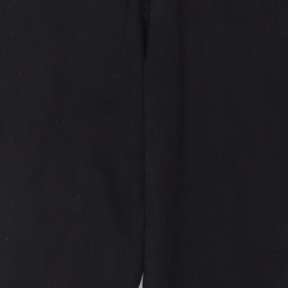 Preworn Womens Black  Denim Skinny Jeans Size 30 in L25 in