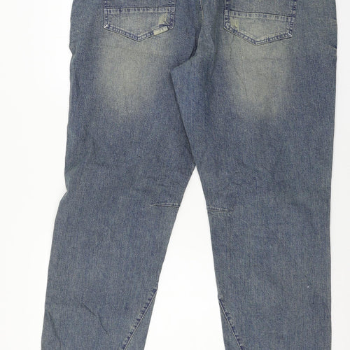 s.Oliver Mens Blue  Denim Straight Jeans Size 40 in L30 in