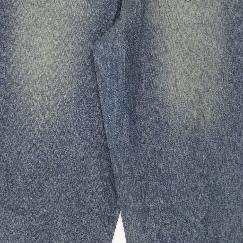 s.Oliver Mens Blue  Denim Straight Jeans Size 40 in L30 in