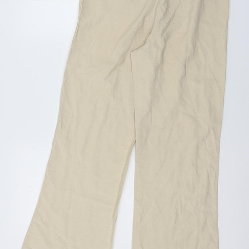 Lana Womens Beige   Trousers  Size 12 L30 in