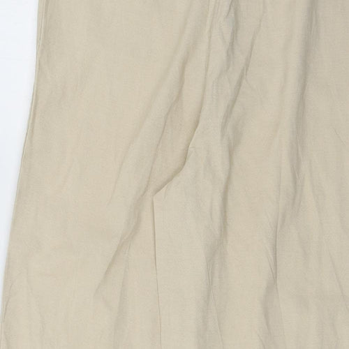 Lana Womens Beige   Trousers  Size 12 L30 in