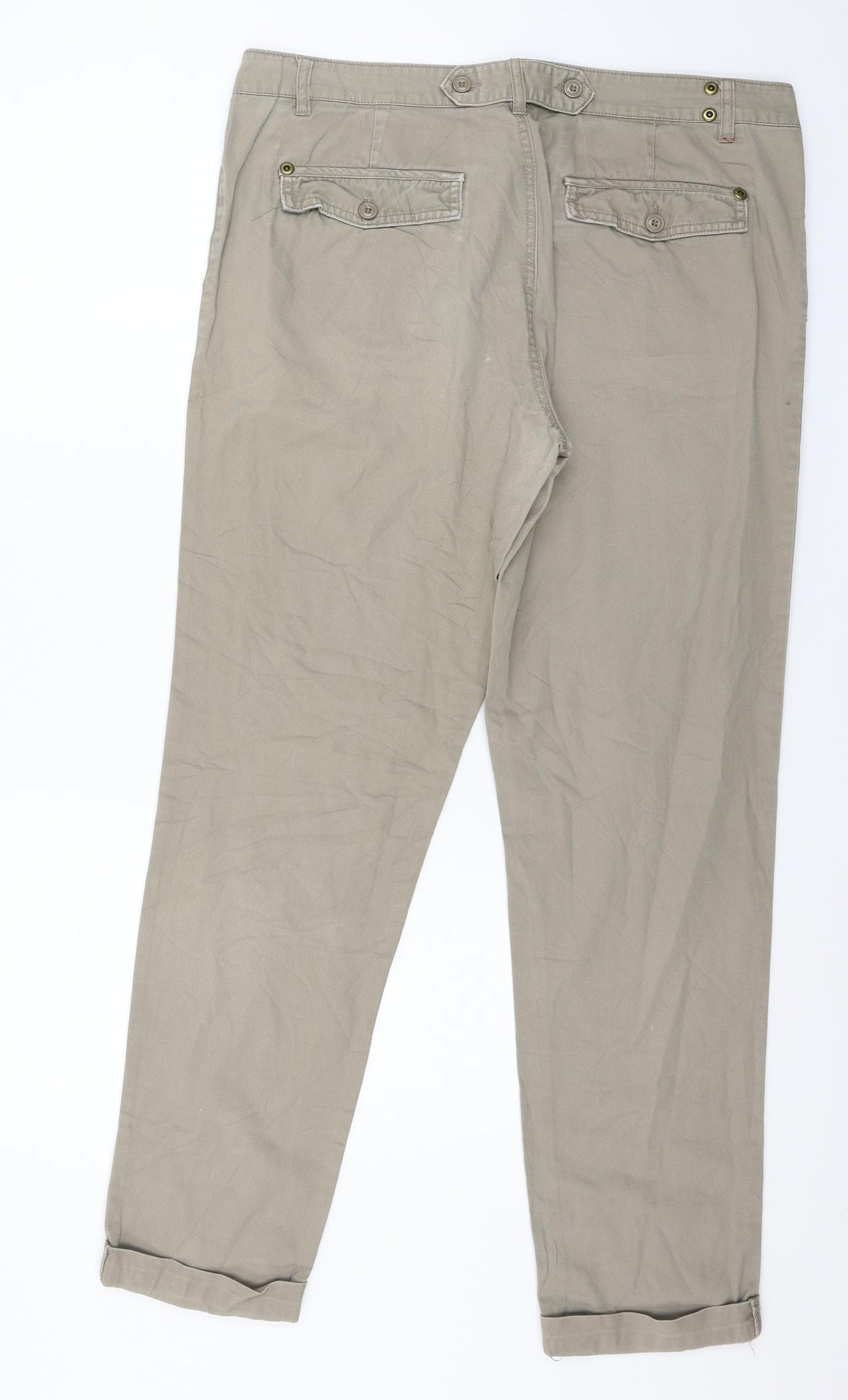 ICHI Womens Grey   Trousers  Size XL L30 in