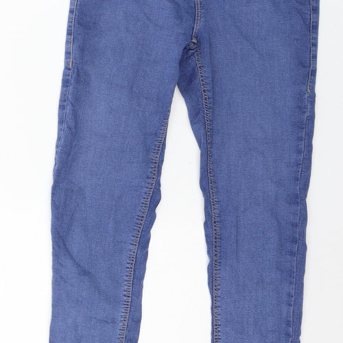 Topshop Womens Blue  Denim Skinny Jeans Size 28 in L30 in