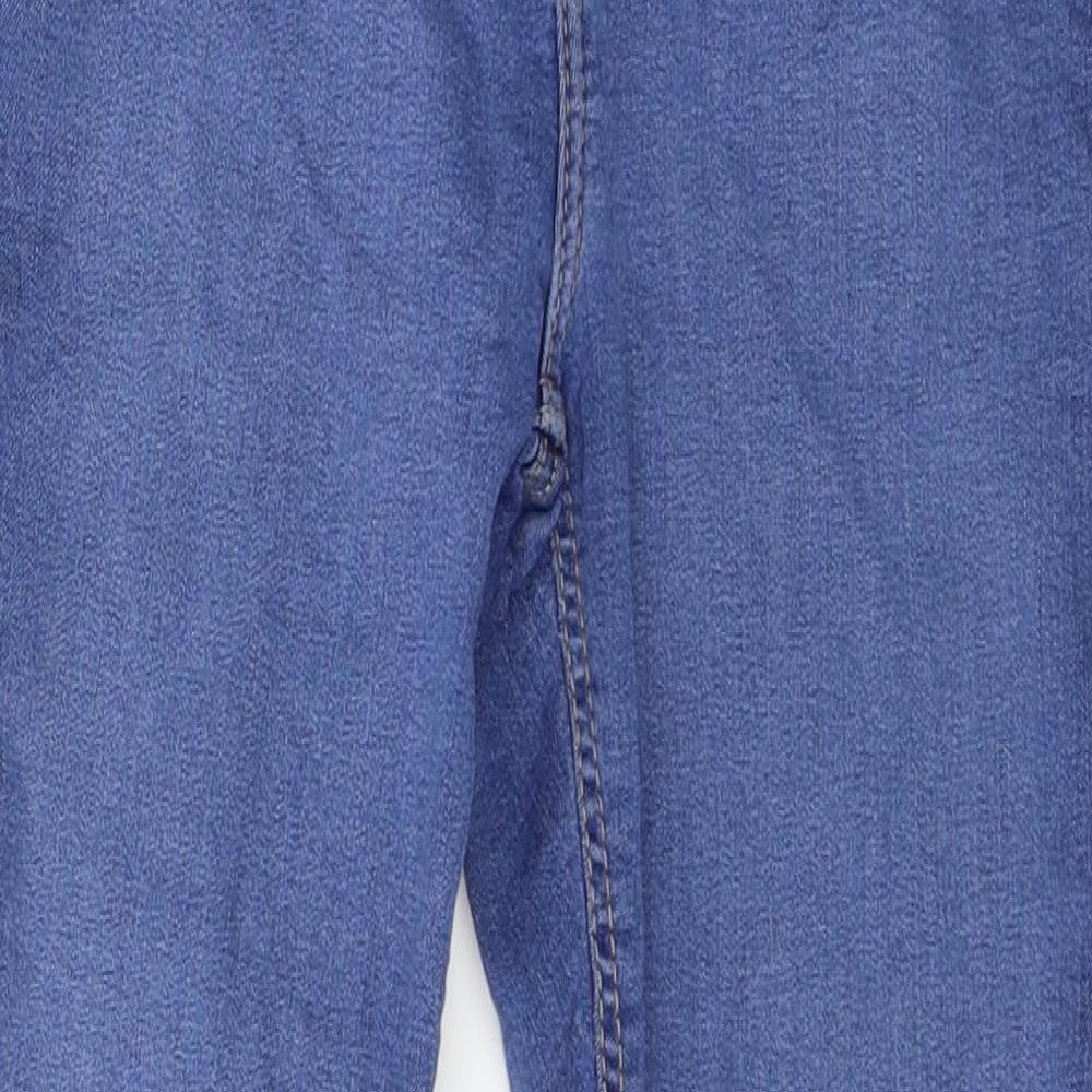 Topshop Womens Blue  Denim Skinny Jeans Size 28 in L30 in