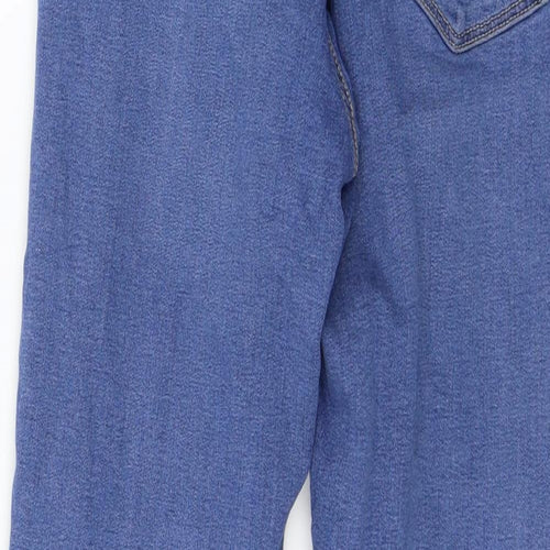 Topshop Womens Blue  Denim Skinny Jeans Size 28 in L30 in