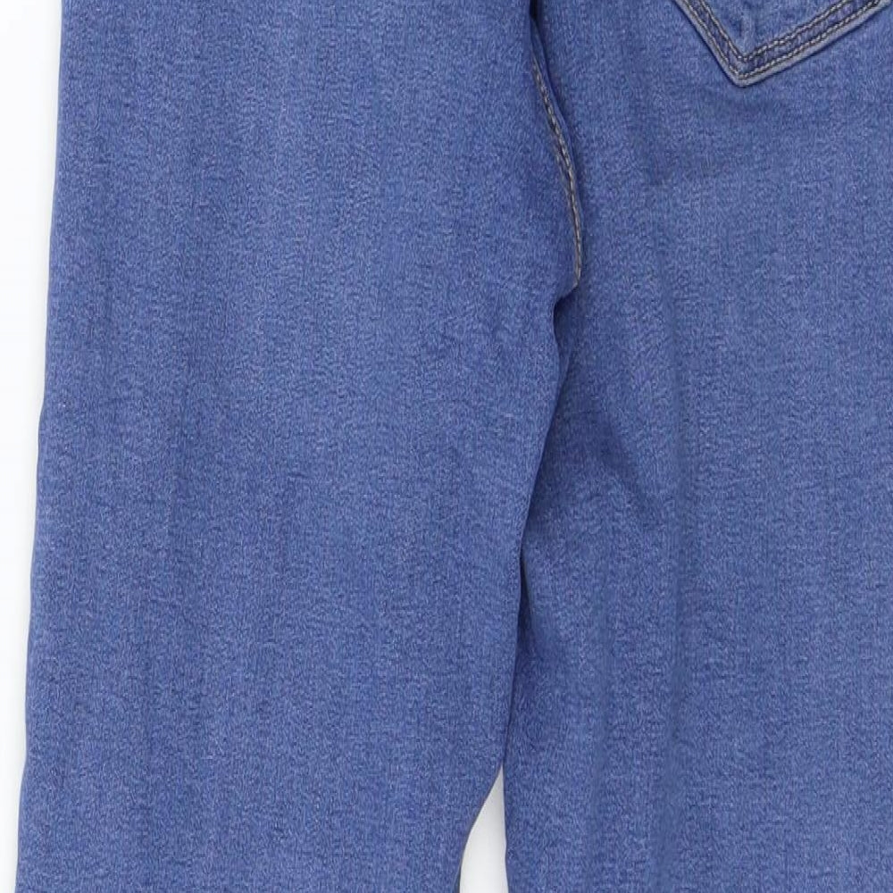 Topshop Womens Blue  Denim Skinny Jeans Size 28 in L30 in