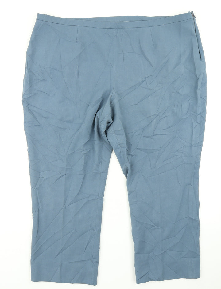 Artigiano Womens Blue   Dress Pants Trousers Size 24 L23 in