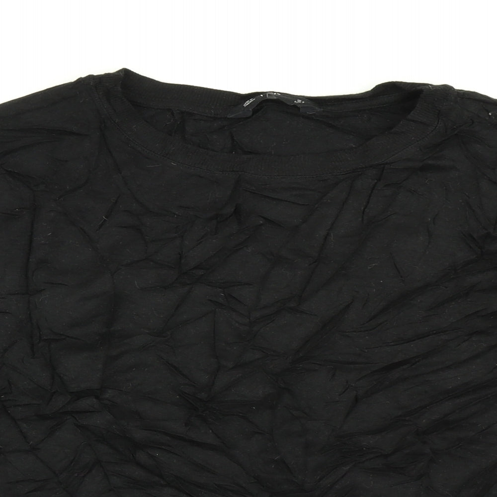 F&F Womens Black   Pullover Sweatshirt Size 16
