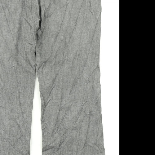 Per Una Womens Grey   Dress Pants Trousers Size 18 L26 in