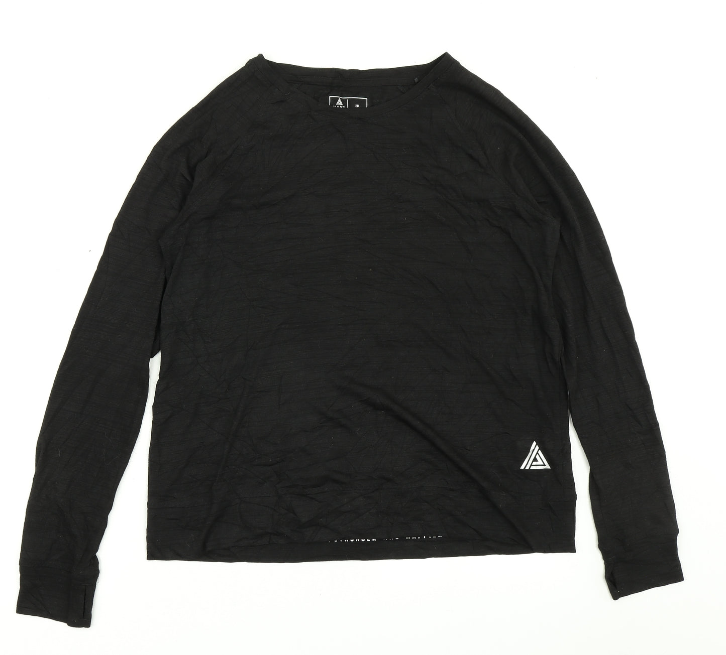 NEXT Womens Black   Basic T-Shirt Size 16