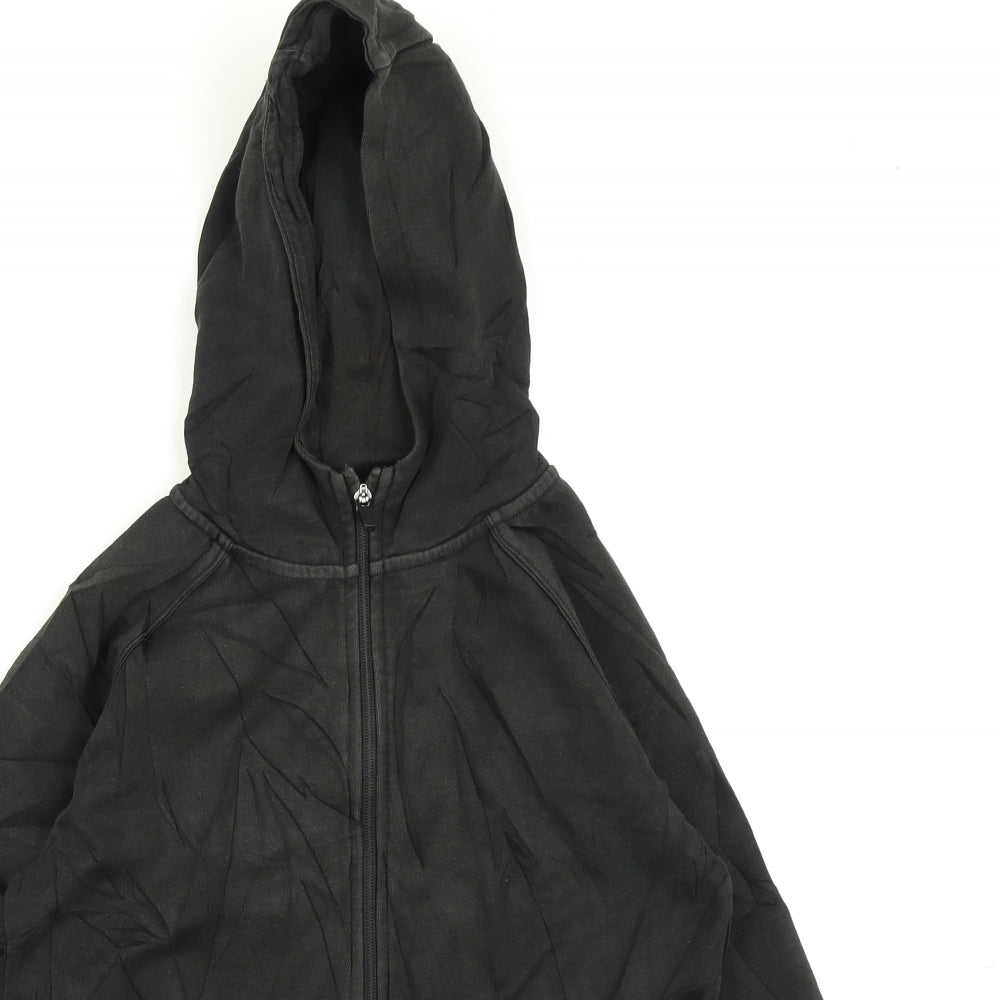 NEXT Boys Black   Full Zip Hoodie Size 11 Years