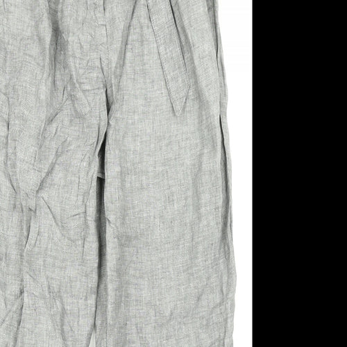 M&S Collection Womens Grey   Dress Pants Trousers Size 16 L26 in