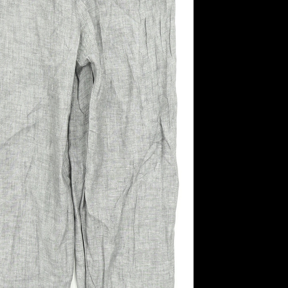 M&S Collection Womens Grey   Dress Pants Trousers Size 16 L26 in