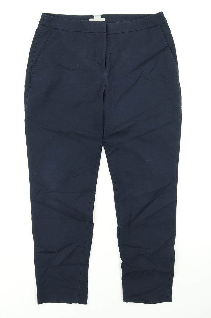 H&M Womens Blue   Dress Pants Trousers Size 10 L24 in