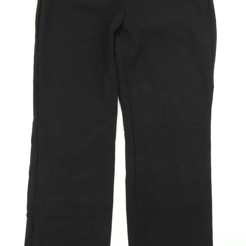 F&F Womens Black   Dress Pants Trousers Size 8 L27 in