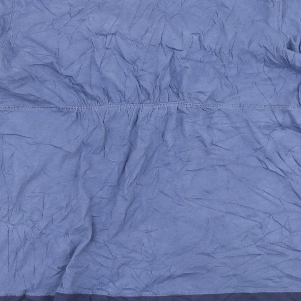 Marks & Spencer Womens Blue   Basic T-Shirt Size 16