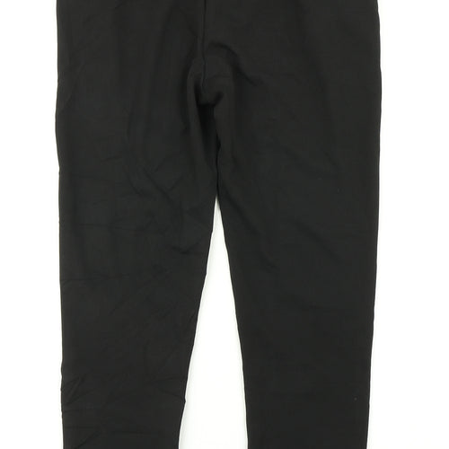 Boohoo Womens Black   Dress Pants Trousers Size 12 L24 in