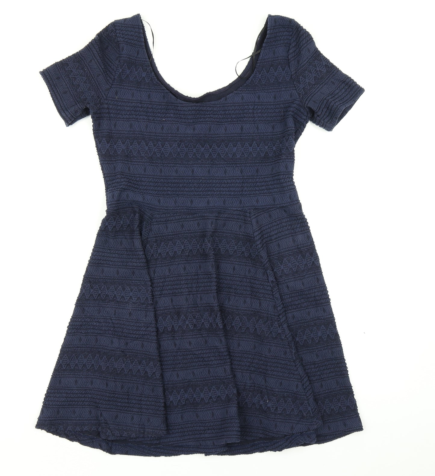Divided Womens Blue   Skater Dress  Size S