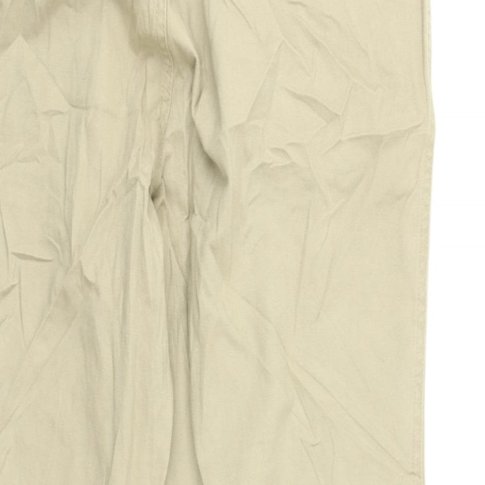 Cotton Traders Mens Brown   Chino Trousers Size 34 in L31 in