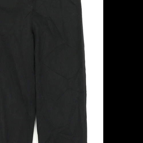 AMARANTO Womens Black   Dress Pants Trousers Size 12 L26 in